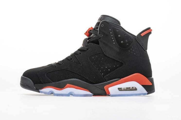 Jordan 6 Air Retro Infrared Black 384664-060 1009